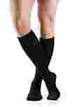 SIGVARIS Active Masculine Sock Calf Class 2 Closed Toe Black